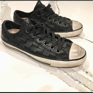 Woven-Leather Varvatos Converse Chuck Taylors sz 7